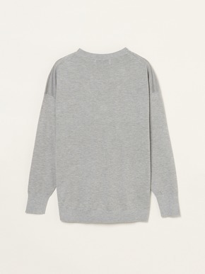 Basic sweater loose pullover 詳細画像