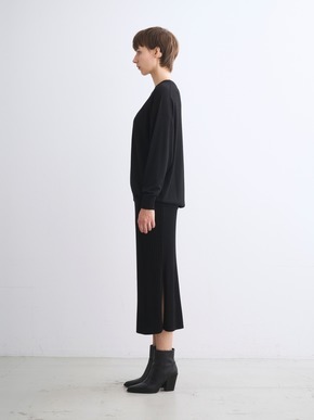 Basic sweater loose pullover 詳細画像