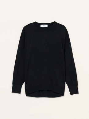 Basic sweater loose pullover 詳細画像