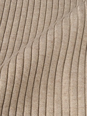 Lurex sweater rib skirt 詳細画像
