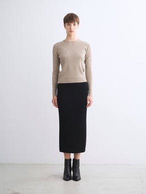 Basic sweater rib skirt 詳細画像