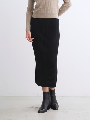 Basic sweater rib skirt 詳細画像
