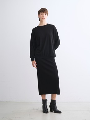 Basic sweater rib skirt 詳細画像