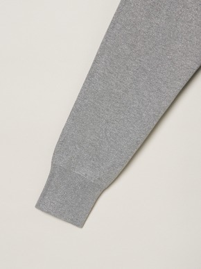 Lurex sweater dress 詳細画像