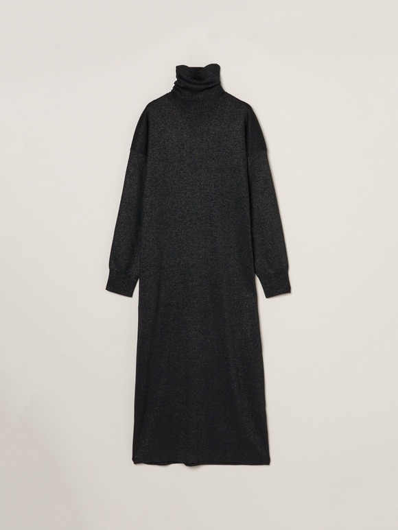 Lurex sweater dress