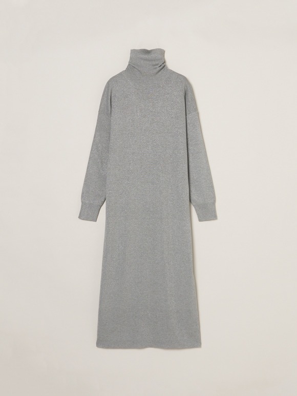 Lurex sweater dress