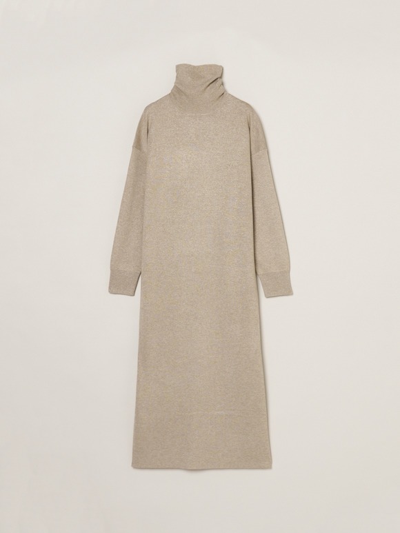 Lurex sweater dress