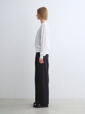 Shimmer sweater mesh top 詳細画像