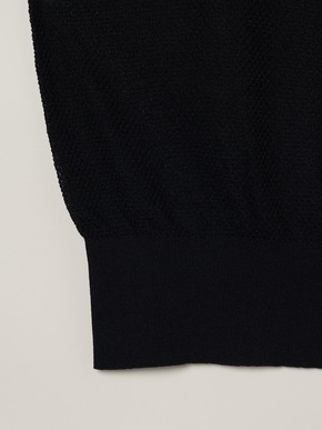 Shimmer sweater mesh top 詳細画像