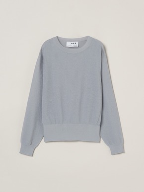 Shimmer sweater mesh top 詳細画像