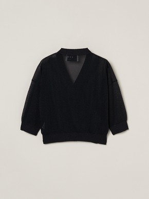 Shimmer sweater half slv CD 詳細画像