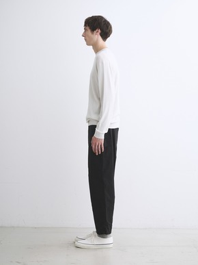 Men's cotton cashmere crew neck 詳細画像