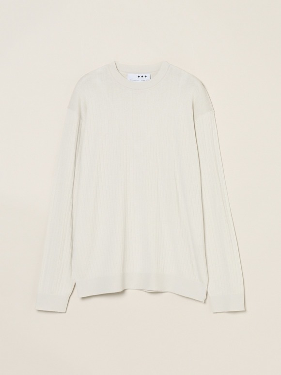 Men's cotton cashmere crew neck
