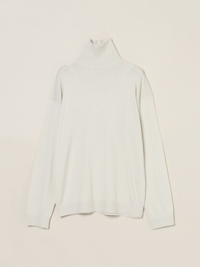 Men's cotton cashmere turtleneck 詳細画像