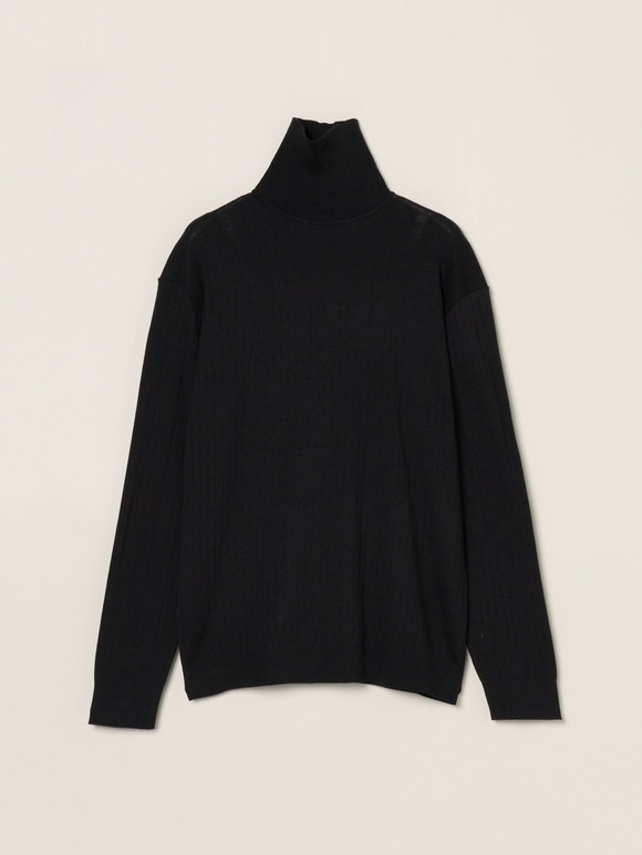 Men's cotton cashmere turtleneck