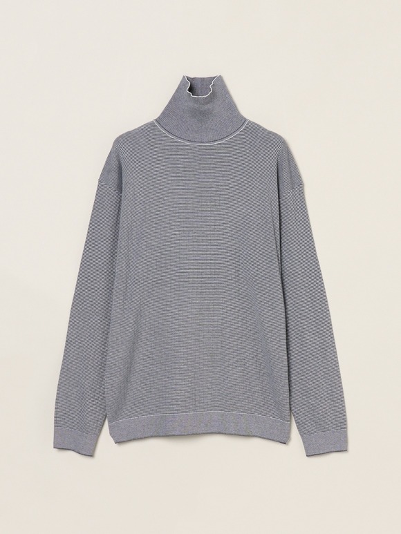 Men's cotton cashmere turtleneck