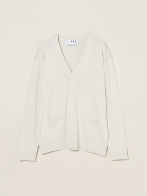Men's cotton cashmere cardigan 詳細画像