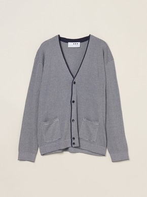 Men's cotton cashmere cardigan 詳細画像