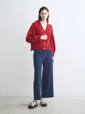 Bulky cotton cardigan 詳細画像