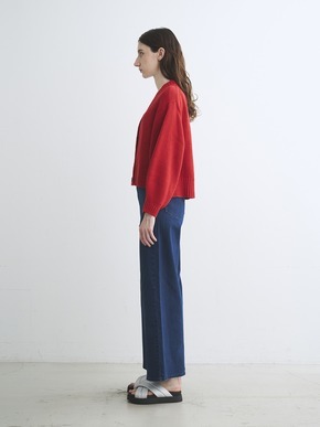 Bulky cotton cardigan 詳細画像