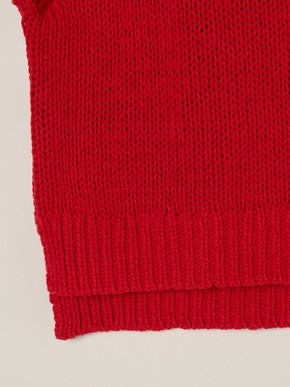 Bulky cotton cardigan 詳細画像