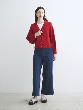 Bulky cotton cardigan 詳細画像