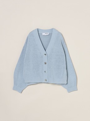 Bulky cotton cardigan 詳細画像