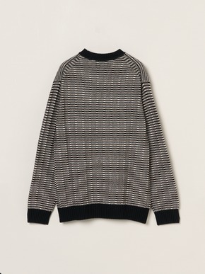 Men's wool cashmere crew neck 詳細画像