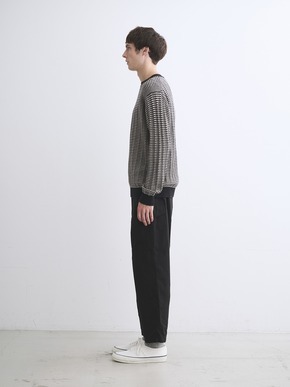 Men's wool cashmere crew neck 詳細画像