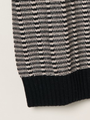 Men's wool cashmere crew neck 詳細画像