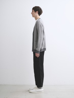 Men's wool cashmere v-neck cardigan 詳細画像