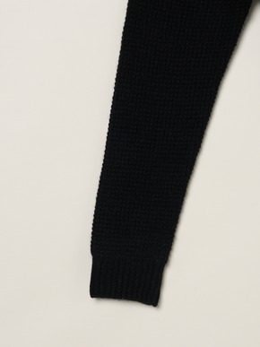 Men's cashmere zip up parka 詳細画像