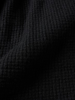 Men's cashmere zip up parka 詳細画像