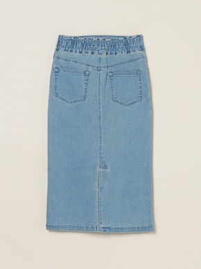 Denim streight skirt 詳細画像