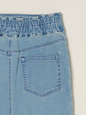 Denim streight skirt 詳細画像