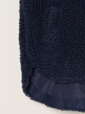 ecopel boa cape vest 詳細画像
