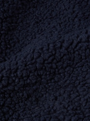 ecopel boa cape vest 詳細画像