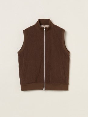 Men's ecopel boa reversible vest 詳細画像