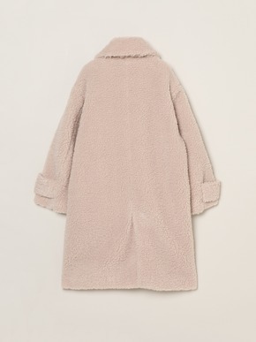 ecopel boa long coat 詳細画像