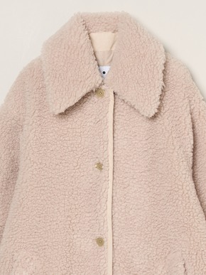 ecopel boa long coat 詳細画像