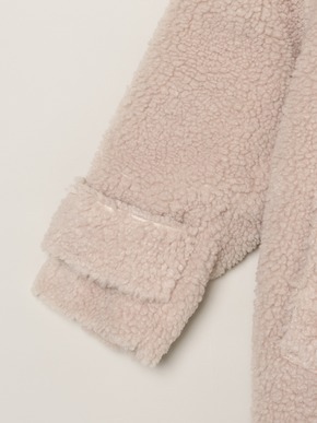 ecopel boa long coat 詳細画像
