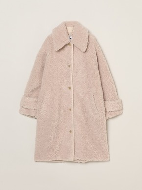 ecopel boa long coat 詳細画像