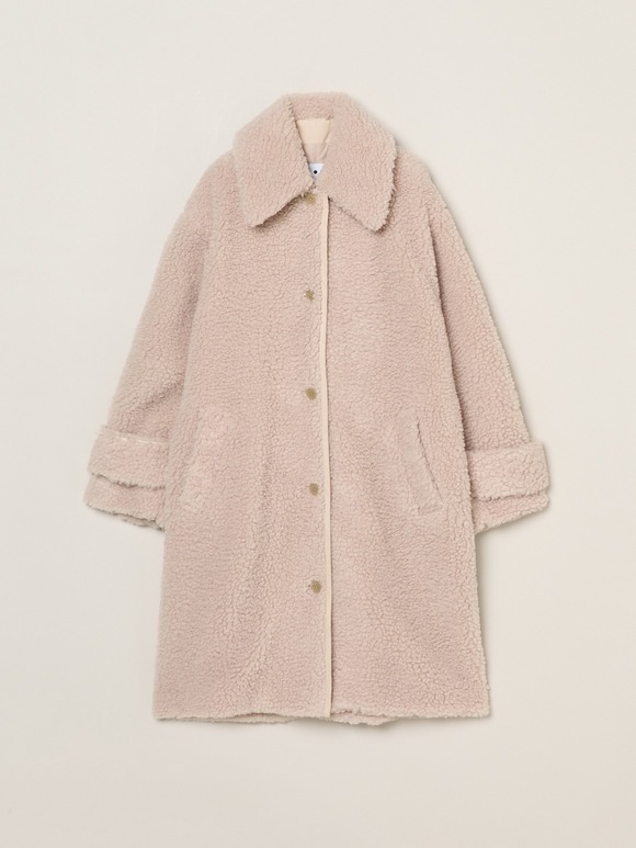 ecopel boa long coat