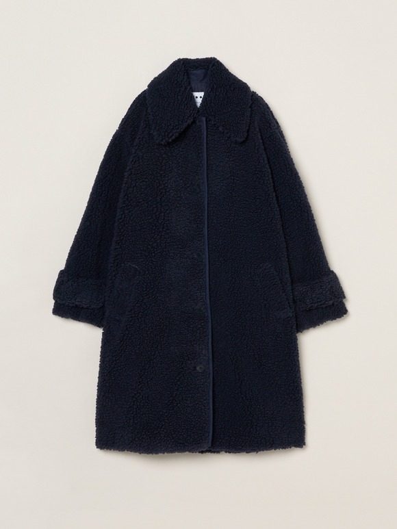 ecopel boa long coat