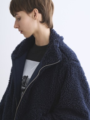 ecopel boa bomber jacket 詳細画像