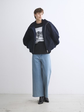 ecopel boa bomber jacket 詳細画像