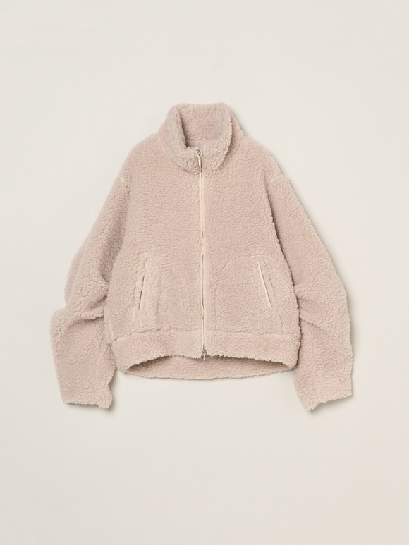 ecopel boa bomber jacket