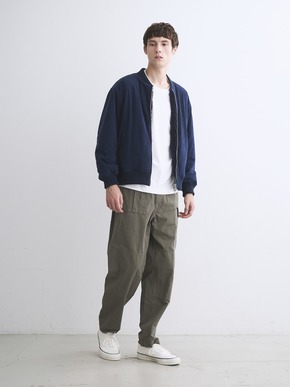 Mens ecopel boa reversible blouson 詳細画像