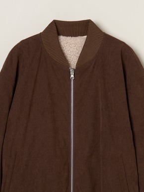 Mens ecopel boa reversible blouson 詳細画像