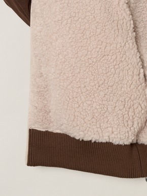 Mens ecopel boa reversible blouson 詳細画像